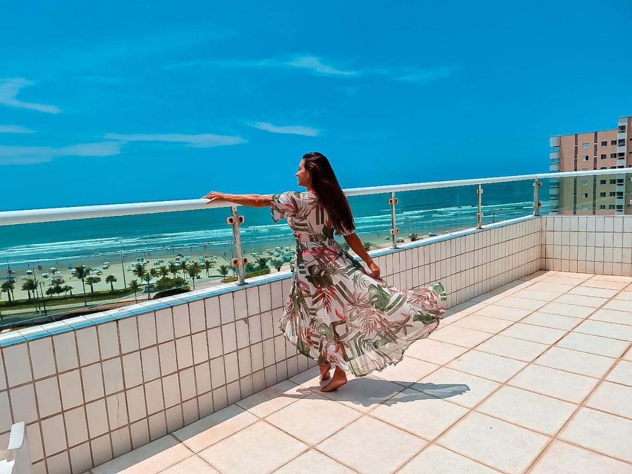 Cobertura Em Frente A Praia Praia Grande  Ngoại thất bức ảnh