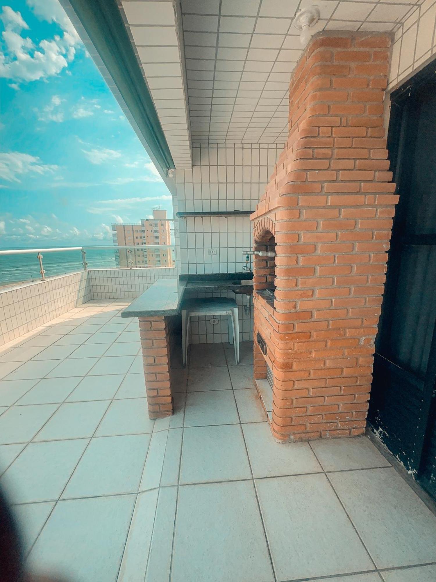 Cobertura Em Frente A Praia Praia Grande  Ngoại thất bức ảnh